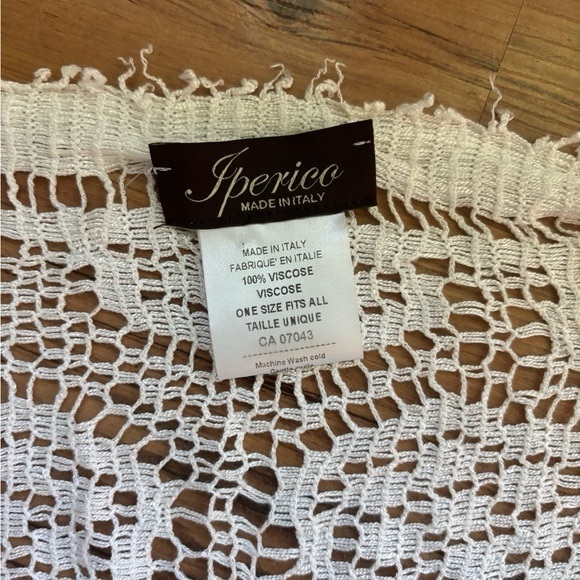 Iperico Made in Italy Crochet Fringe Vest - Picture 7 of 7